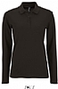 Polo Manga Larga Mujer Perfect Sols - Color Negro